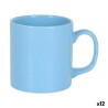 Tasse Bleu 300 ml Céramique (12 Unités)