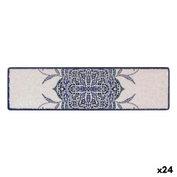 Serving Platter La Mediterránea Rosetta Rectangular 30 x 8 x 2 cm (24 Units)