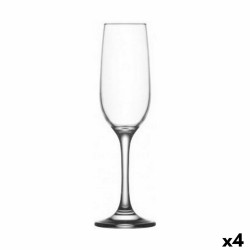 Set de Verres LAV Fame high Champagne 215 ml 6 Pièces (4 Unités)