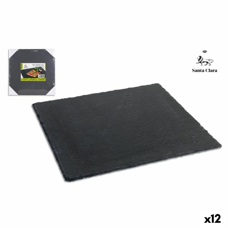 Plateau Santa Clara Alfares Ardoise 30 x 30 cm 6 mm (12 Unités)