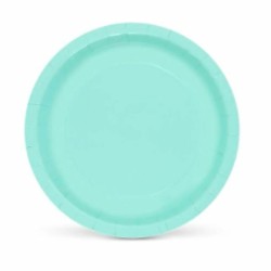 Plate set Algon Aquamarine Disposable Cardboard 20 x 20 x 1,5 cm (36 Units)