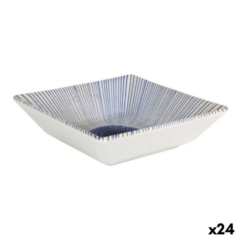 Bol La Mediterránea Irys 18 x 18 x 5 cm (24 Unidades) (ø 18 cm)