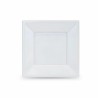 Set de platos reutilizables Algon Blanco Plástico 18 x 18 x 1,5 cm (36 Unidades)