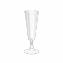 Reusable cava glasses Algon Transparent 24 Units 150 ml (4 Pieces)