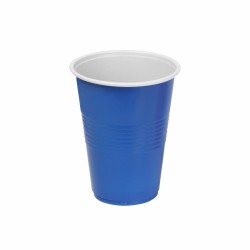 Lot de verres réutilisables Algon Bleu 24 Unités 250 ml (25 Pièces)