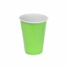 Set of reusable glasses Algon Green 24 Units 250 ml (25 Pieces)