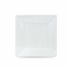 Lot d'assiettes réutilisables Algon Blanc Plastique 23 x 23 x 1,5 cm (36 Unités)