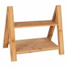 Serving board Viejo Valle Double height Bamboo 33 x 19,5 x 18 cm (2 Units)