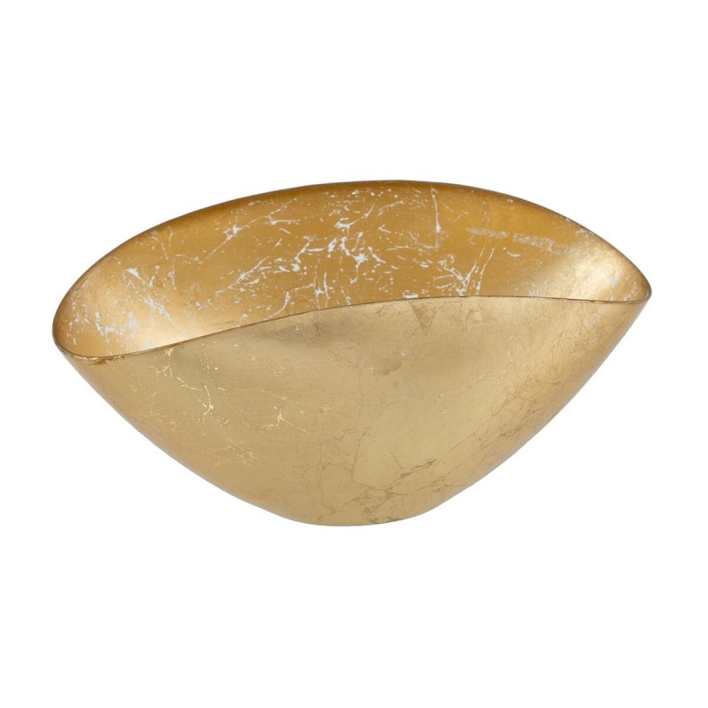 Cuenco Dorado Vidrio 28 x 14 cm