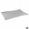 Plateau pour Four VR Aluminium Rectangulaire 44 x 31 x 0,5 cm (6 Unités)