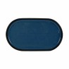 Snack tray La Mediterránea Chester Blue Oval 30,5 x 17,5 x 2,8 cm (8 Units)