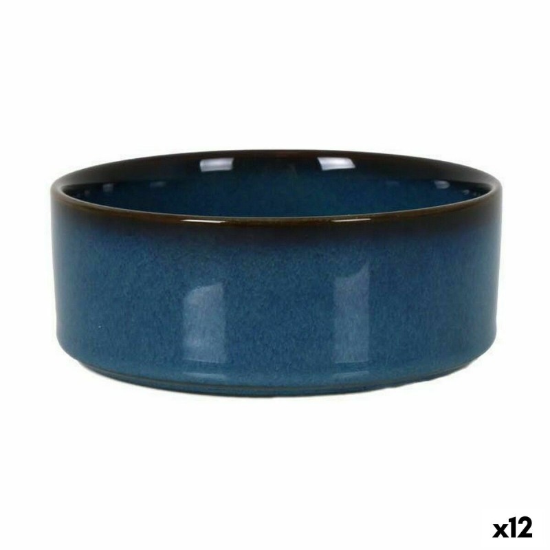 Cuenco La Mediterránea Chester Azul 15,6 x 6,8 cm (12 Unidades)