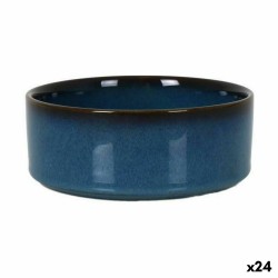 Bol La Mediterránea Chester Bleu 13 x 13 x 5 cm (24 Unités)