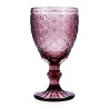 Wineglass Bidasoa Rose Moon Pink Glass 350 ml (6 Units)