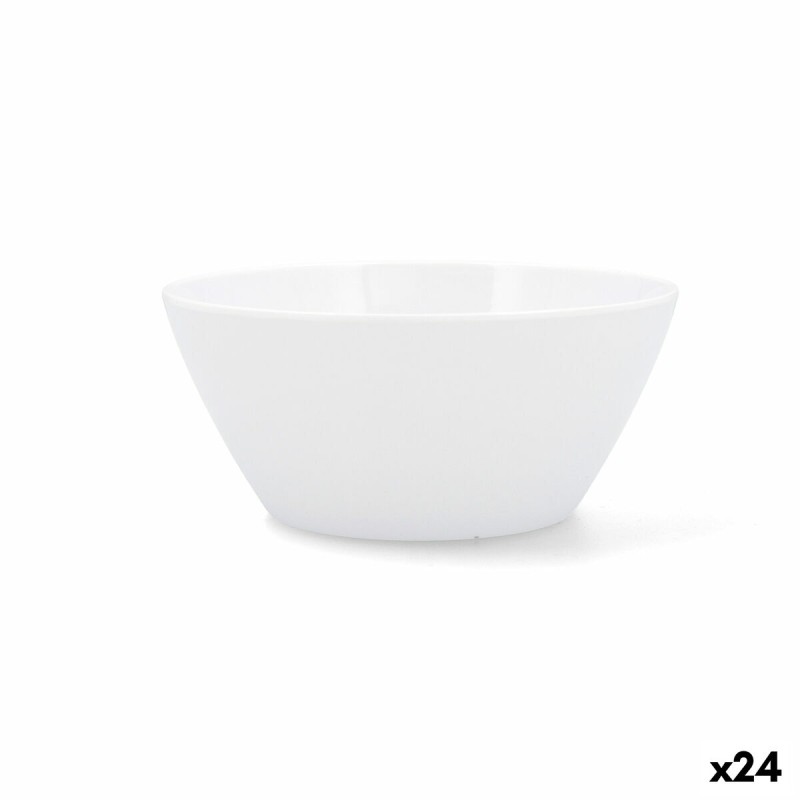 Bol Quid Select Basic Blanc Plastique Ø 15 cm (24 Unités)