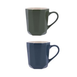 Taza Quid Trazio Cerámica 330 ml (12 Unidades)