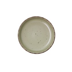 Assiette creuse Quid Duna Vert Céramique 18,5 x 5,3 cm (6 Unités)