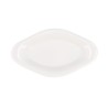 Bandeja de Aperitivos Quid Select Blanco Plástico 17 x 9,5 x 2 cm (20 Unidades)