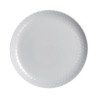 Assiette plate Luminarc Pampille Granit Gris verre 25 cm (24 Unités)