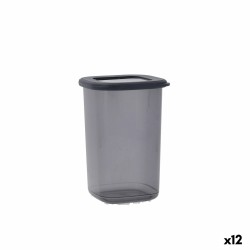 Bote Quid City Con Tapa Dispensador 2,7 L Gris Plástico (12 Unidades)