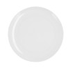 Plato Llano Quid Select Basic Blanco Plástico 25 cm (24 Unidades)