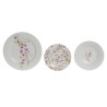 Set de Vajilla Home ESPRIT Blanco Verde Rosa Porcelana 18 Piezas 27 x 27 x 2 cm