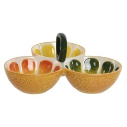 Serving Platter Dem Inside Plastic Circular Ø 33 x 1,5 cm (24 Units)