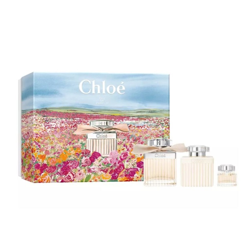 Set de Parfum Femme Chloe Signature EDP 3 Pièces