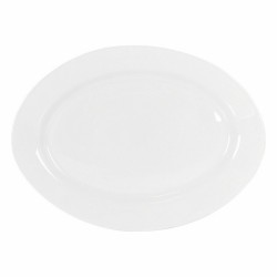 Serving Platter La Mediterránea Temara Oval 30,5 x 22,2 cm (12 Units)