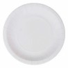 Set de Platos Algon Desechables Cartón Blanco 25 Piezas 20 cm (36 Unidades)