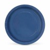 Set de Platos Algon Desechables Cartón Azul 10 Piezas 23 x 23 x 1,5 cm (36 Unidades)