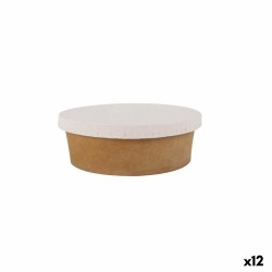 Plateau Blanc Bambou Rotin 29 x 22 x 7 cm (2 Unités)