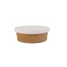 Plateau Blanc Bambou Rotin 29 x 22 x 7 cm (2 Unités)