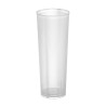 Lot de verres réutilisables Algon À Tube Transparent 10 Pièces 300 ml (50 Unités)