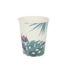 Set de Verres Algon Produits à usage unique Carton Tropical 10 Pièces 250 ml (24 Unités)