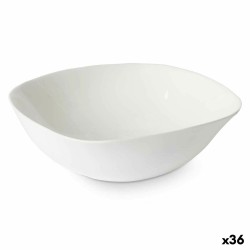 Bowl White 17,5 x 6 x 17,5 cm (36 Units) Squared