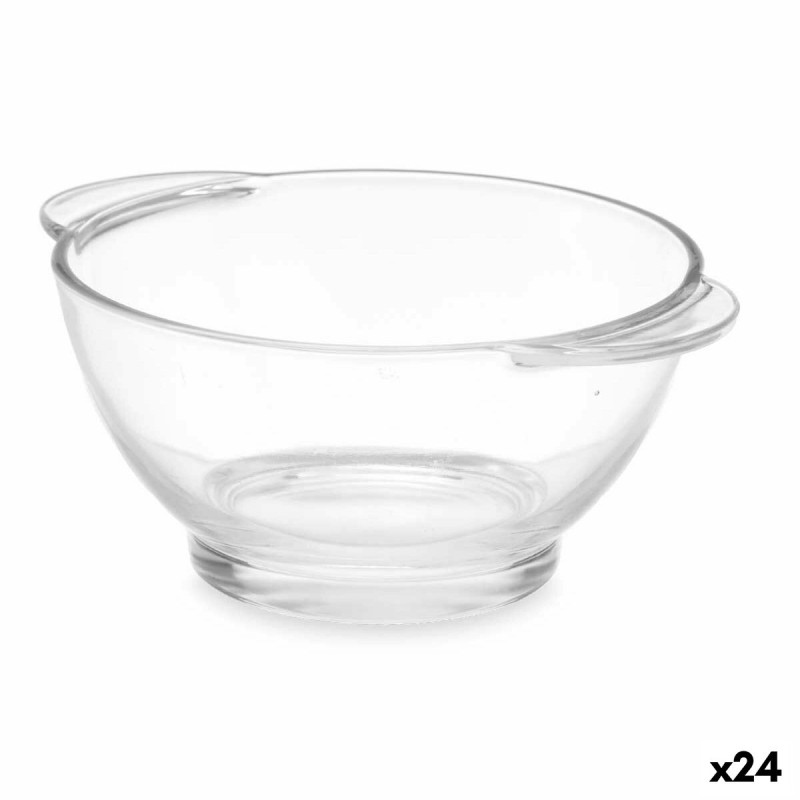 Tasses pour soupe Transparent 580 ml Avec des poignées Soupe (24 Unités)