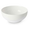 Bowl White Opaline glass 18 x 7 x 18 cm (24 Units)