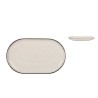 Snack tray La Mediterránea Anllo Oval 25 x 15 x 2,2 cm (18 Units)