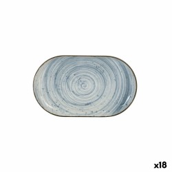 Ensemble de 4 mugs Home ESPRIT Bleu Grès 340 ml 13 x 9,5 x 9,2 cm Mandala