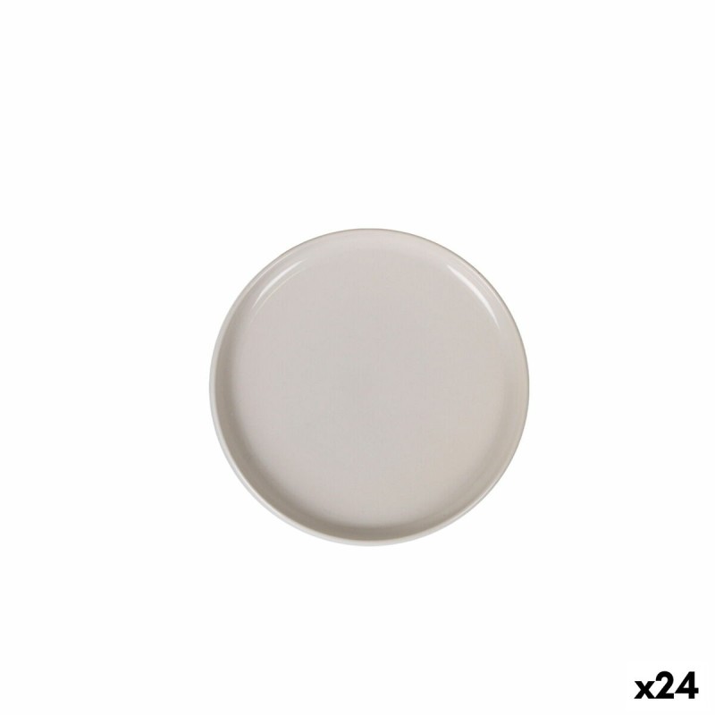 Bandeja de Aperitivos La Mediterránea Ivory Redonda Ø 15,4 x 2,1 cm (24 Unidades)