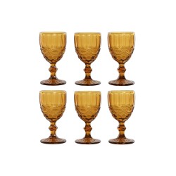 Lot de tasses avec soucoupes Home ESPRIT Jaune Rouge Porcelaine 220 ml 15,6 x 15,6 x 1,7 cm (4 Unités)