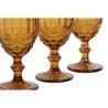 Set de Verres Home ESPRIT Ambre Verre 240 ml (6 Unités)