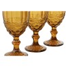 Set of cups Home ESPRIT Amber Crystal 325 ml (6 Units)