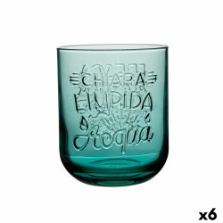 Verre Graphica Vert verre 395 ml (6 Unités)