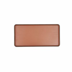 Plateau apéritif Bidasoa Gio Marron Plastique 24 x 11,5 cm (12 Unités)