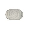 Snack tray La Mediterránea Vortex Oval 25 x 15 x 2,2 cm (18 Units)