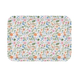 Bandeja Versa Polietileno RPET 27 x 2,2 x 38 cm Flores