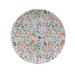 Assiette creuse Quid Kaleido Vert Corail Céramique Ø 21,5 cm (12 Unités)