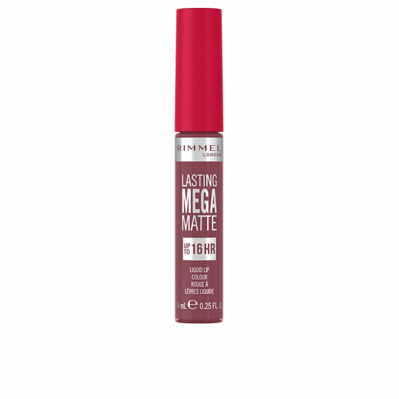 Lipstick Rimmel London Lasting Mega Matte Liquid Nº 900 Ravishing rose 7,4 ml